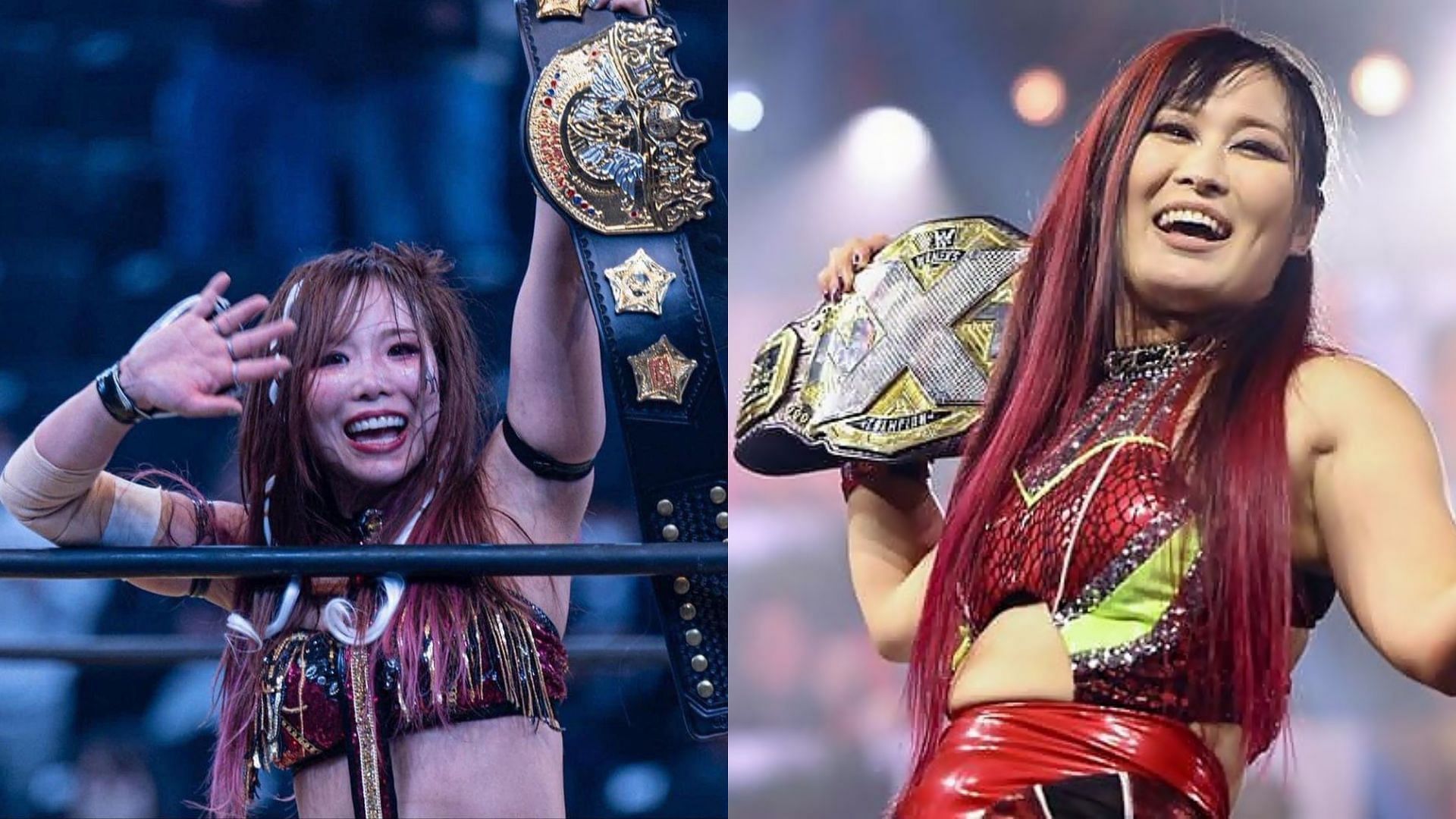 KAIRI and IYO SKY have been praised by a top AEW star
