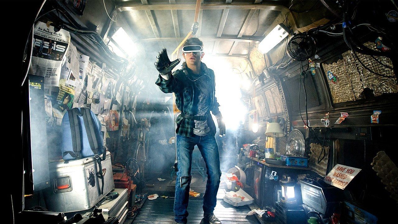 A still from Steven Spielberg&#039;s Ready Player One, a notable example of the Metaverse (Image via Warner Bros. Pictures)