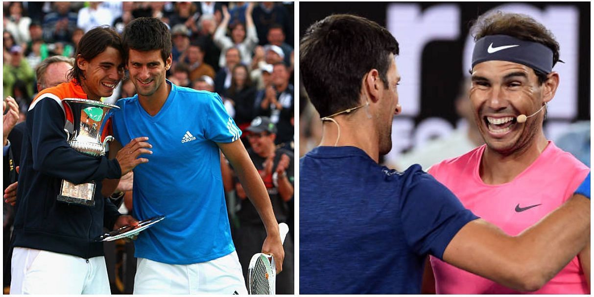 5 endearing moments between Rafael Nadal and Novak Djokovic 