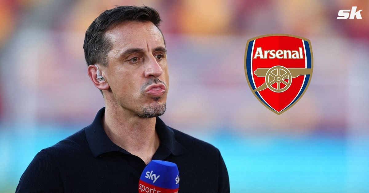 Sky Sports pundit Gary Neville praised Arsenal star for his performance