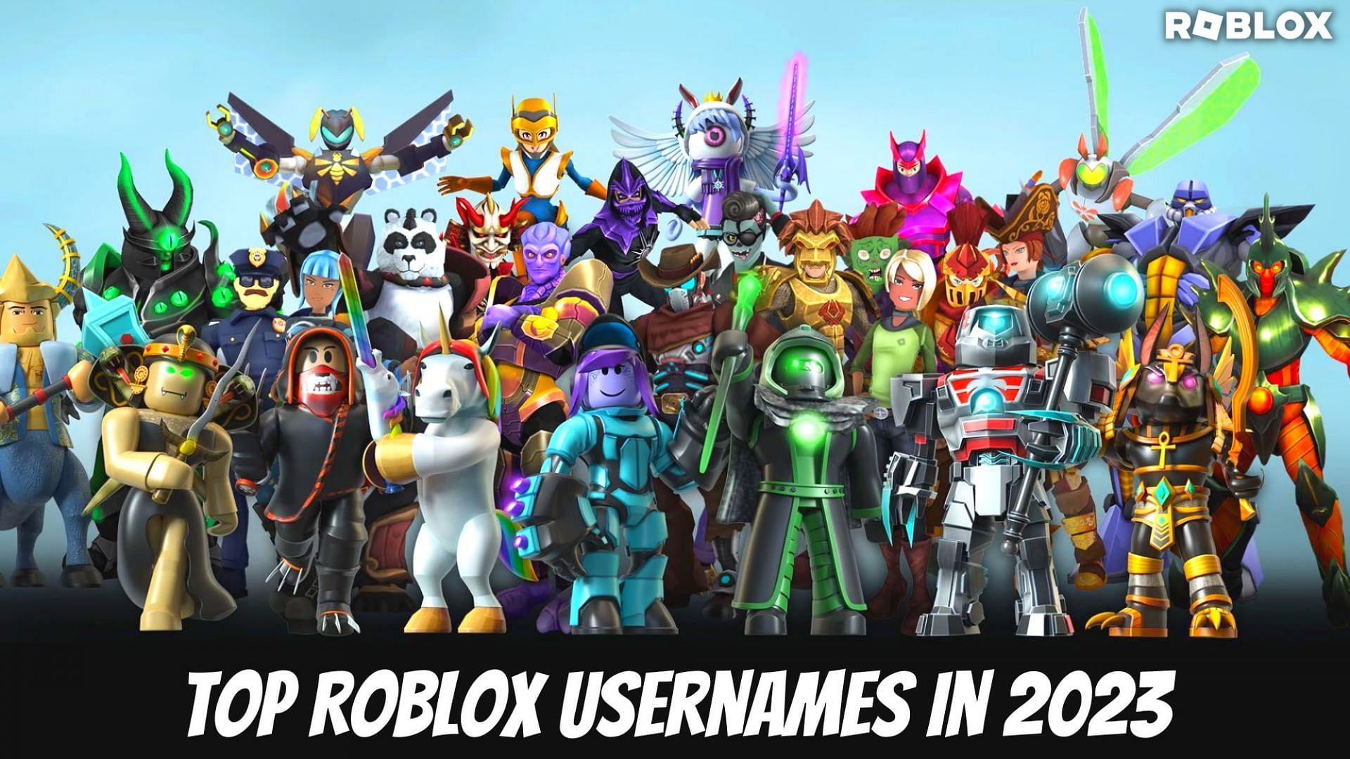 Top 5 Roblox Usernames for 2023