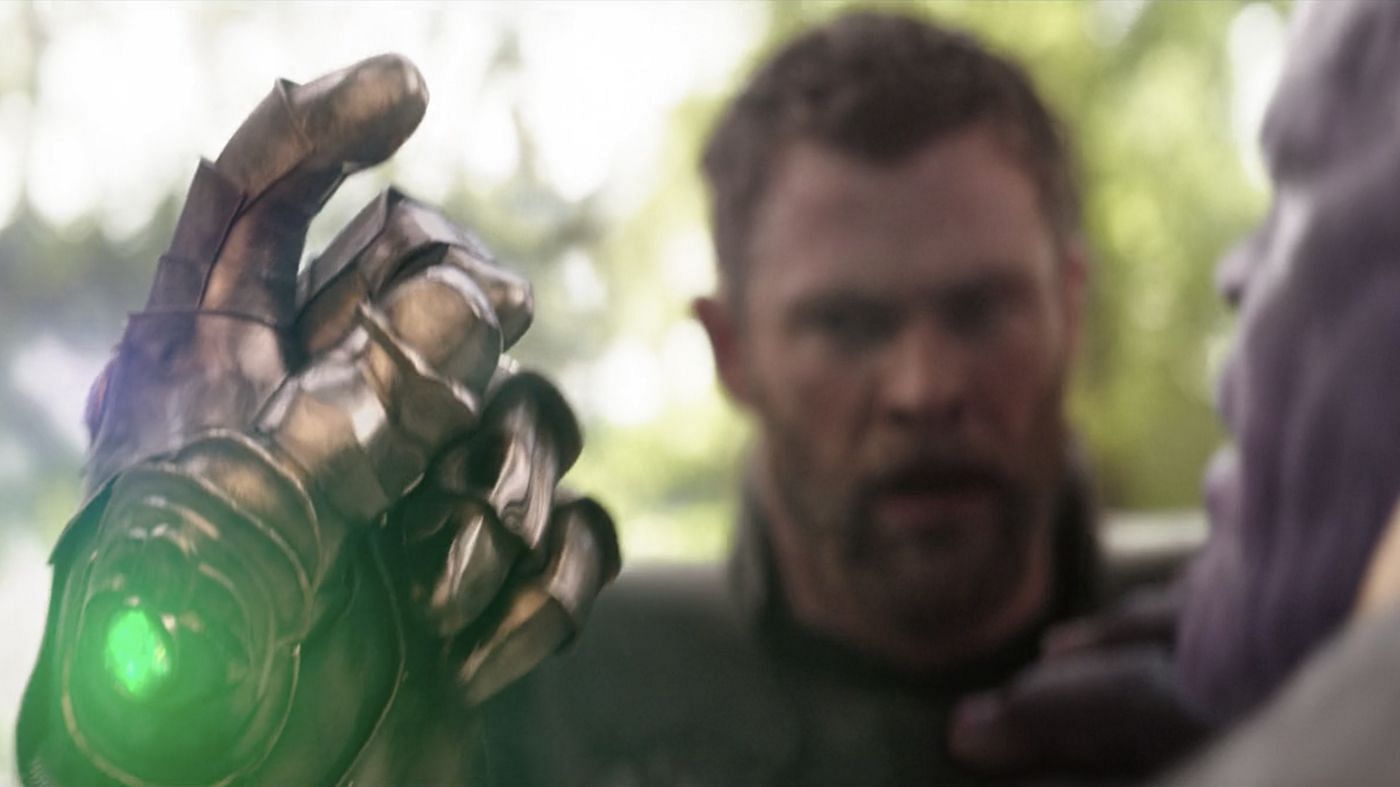 Avengers: Infinity War&rsquo;s snap (Image via Marvel)