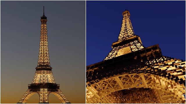 Minecraft player creates an impressive replica of Eiffel Tower