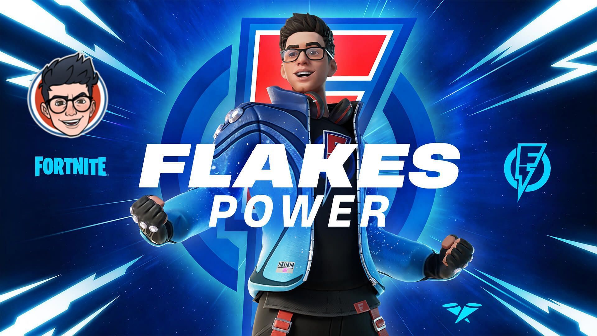 Flakes Power Free Emoticon