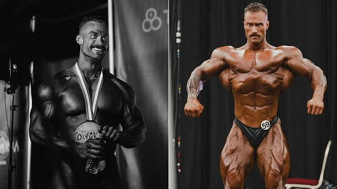 "I'm doing it light" - Chris Bumstead is back to arms workout despite injury