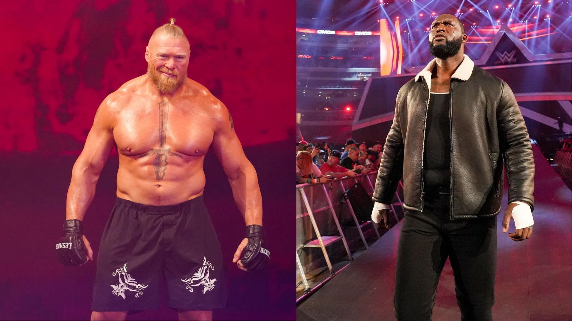 Are you excited for Brock Lesnar vs. Omos?
