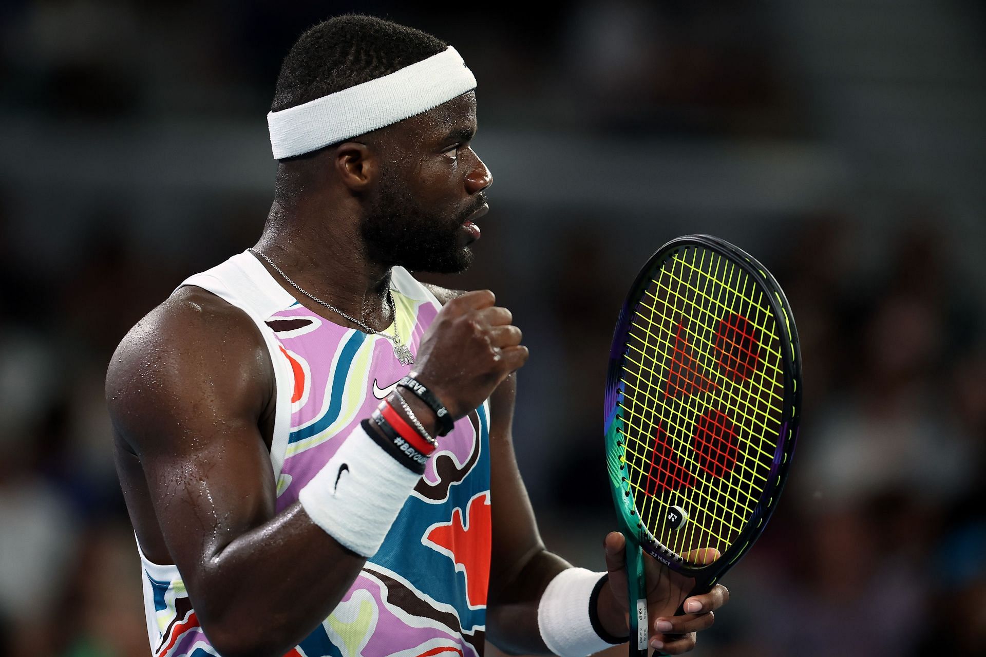 Tiafoe will take on Wolf for a place in the last eight.