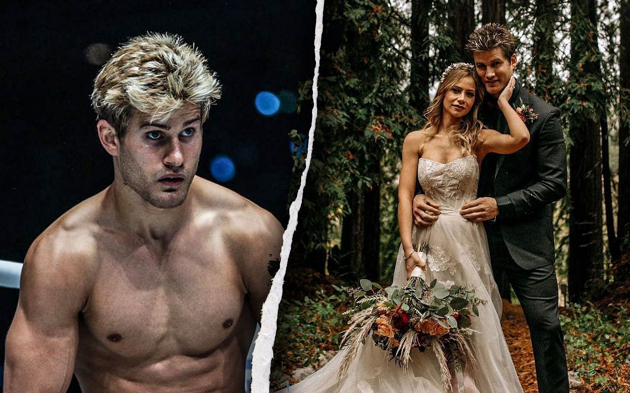 Sage Northcutt and wife Amanda Leighton -- Photo by ONE Championship
