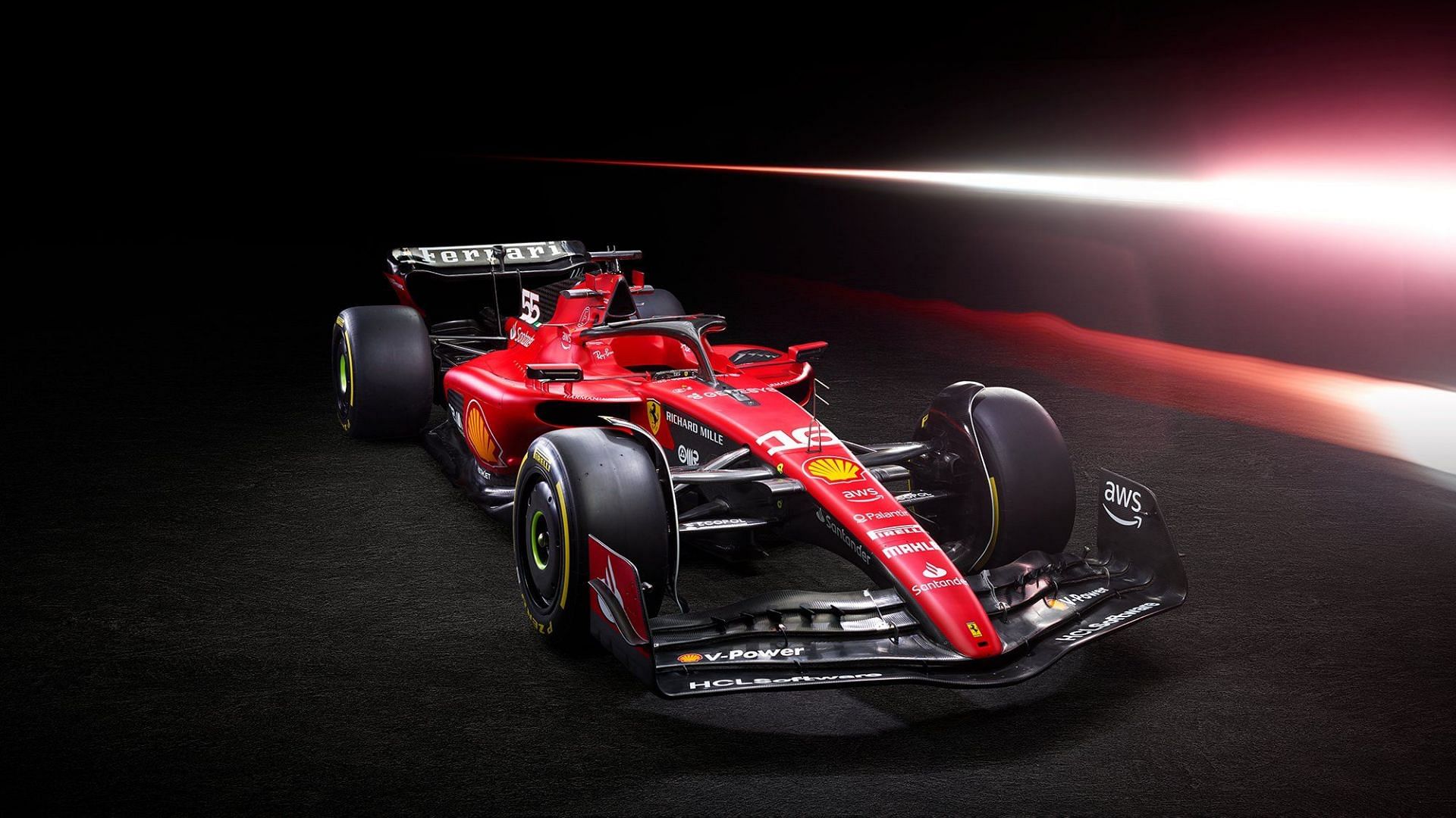 Ferrari SF-23 (Image via Twitter/@ScuderiaFerrari)