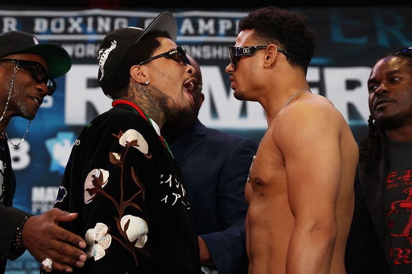 WATCH: Gervonta Davis and Rolando Romero reunite for first time since fight