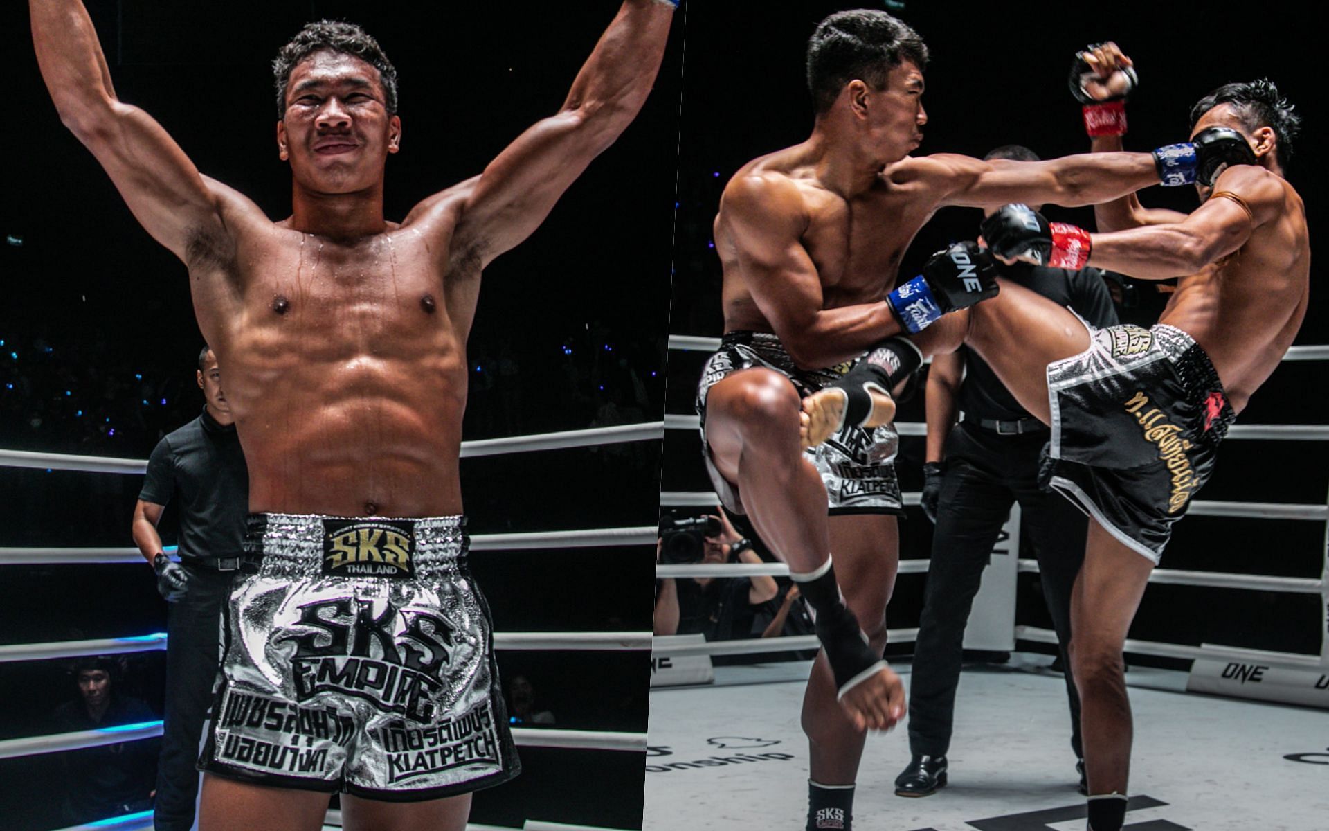 Petsukumvit Boi Bangna outlasted his fellow Thai Chofrah Tor.Sangtiennoi at ONE Friday Fights 3. | Photo by ONE Championship