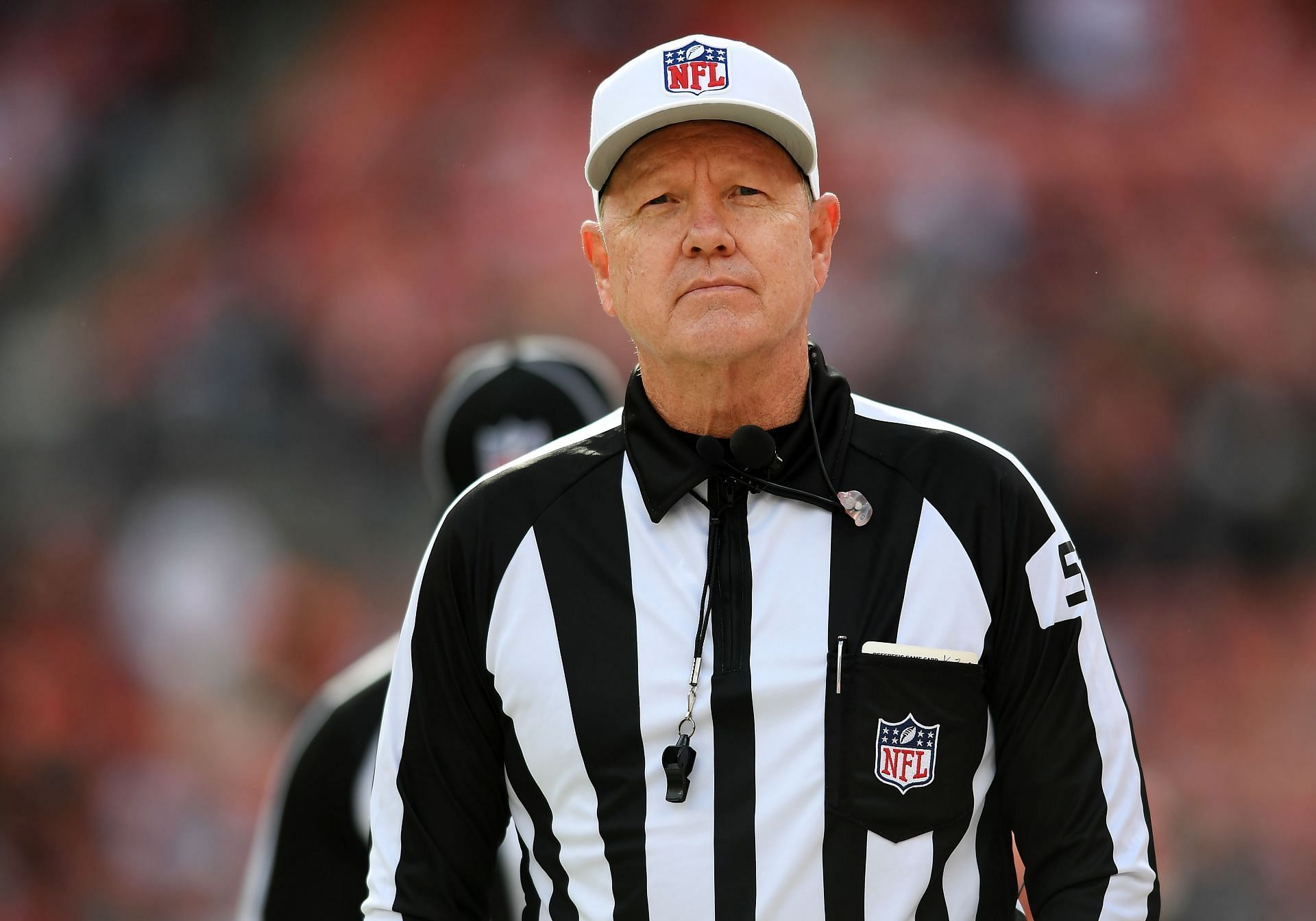 NFL referee Carl Cheffers