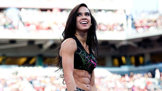 "My fairy god mother" - 2-time WWE Divas Champion shares photos with AJ Lee; says she misses her