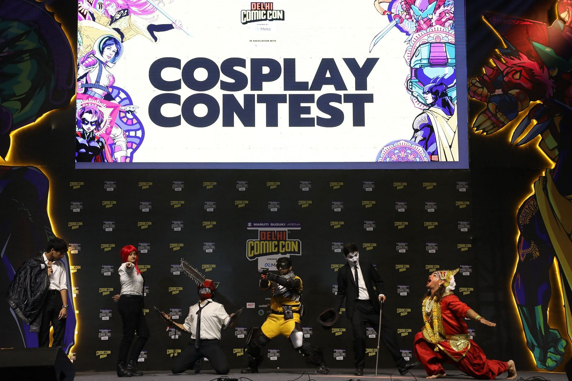 Cosplay contest at Comic Con India Delhi edition (Image via Comic Con India)