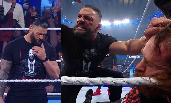 WWE SmackDown रिजल्ट्स: पूर्व चैंपियन ने Roman Reigns को किया चैलेंज, ट्राइबल चीफ ने मुंहतोड़ जवाब देकर मचाया बवाल