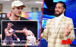 Seth Rollins trolls Jake Paul's boxing loss as he facetimes Logan Paul live on WWE RAW