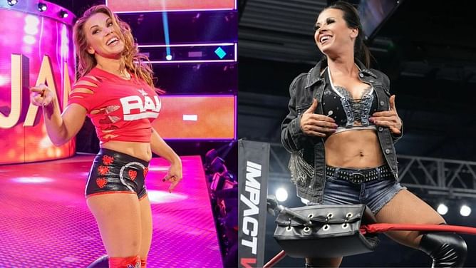 "I thought you'd never ask" - WWE legend Mickie James offers to bite current AEW champion