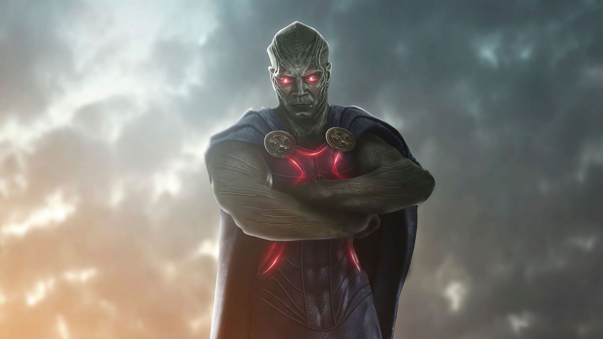 Martian Manhunter is more than qualified to take down the Mad Titan. (Image via DC)
