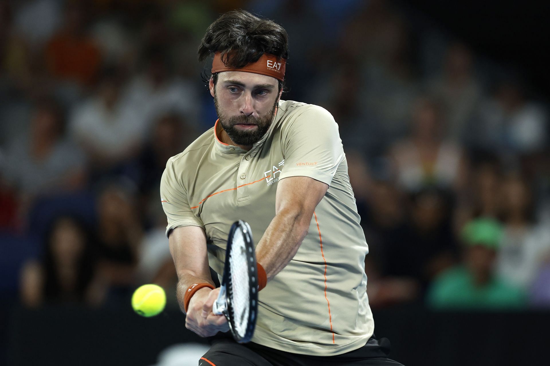 Basilashvili will look to reach the last eight.