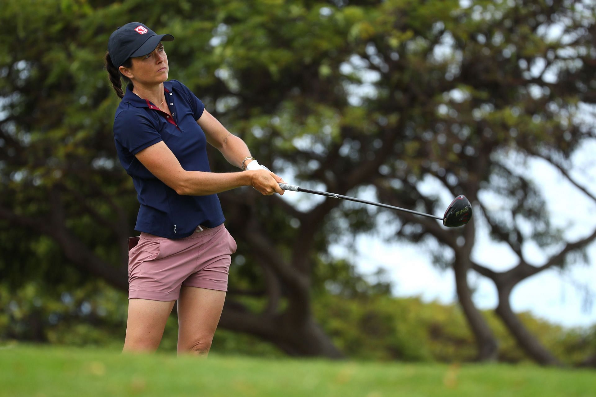 Joanna Klatten at the LPGA LOTTE Championship - Round One (Image via Gregory Shamus/Getty Images)