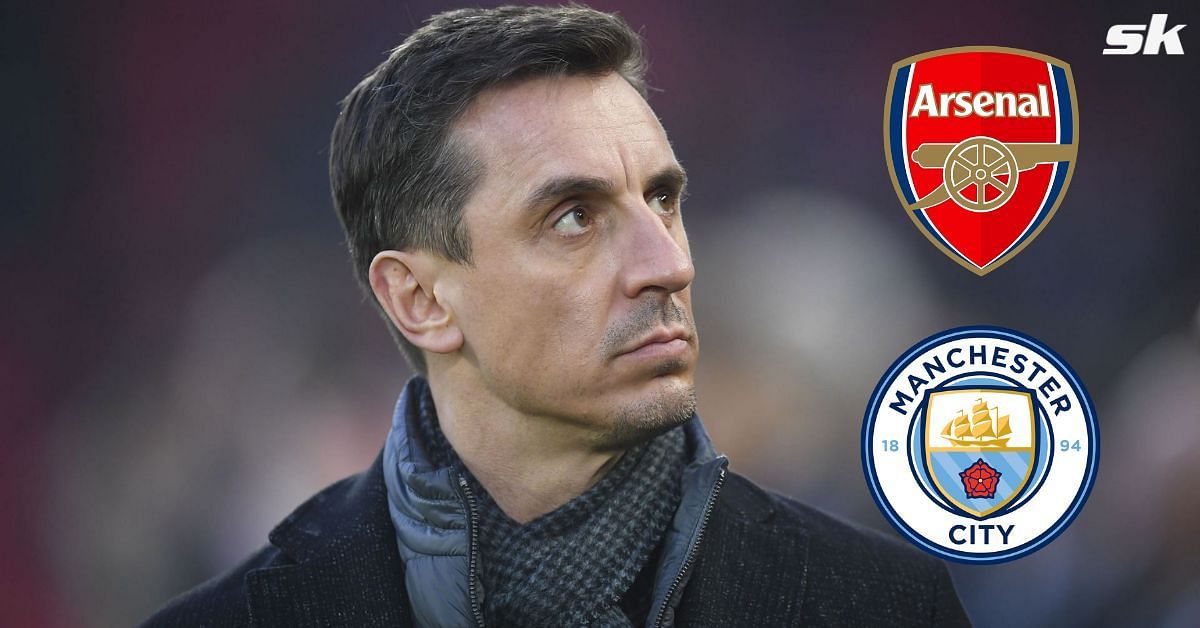 Gary Neville takes a U-Turn, backs Arsenal to win Premier League title over Manchester City