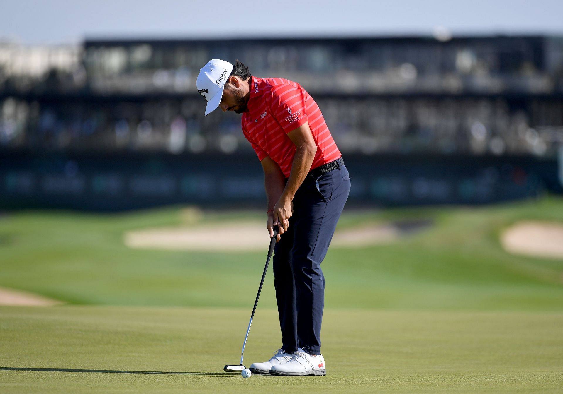 Abraham Ancer at the PIF Saudi International - Day Four (Image via Tom Dulat/Getty Images)