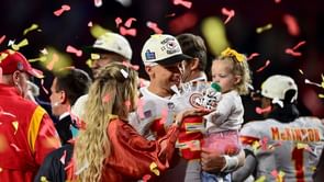 IN PHOTOS: Brittany Mahomes celebrates Chiefs' Super Bowl LVII win in style