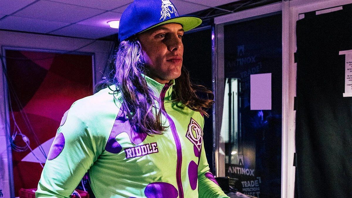 Matt Riddle was suspended for a Wellness Policy Violation