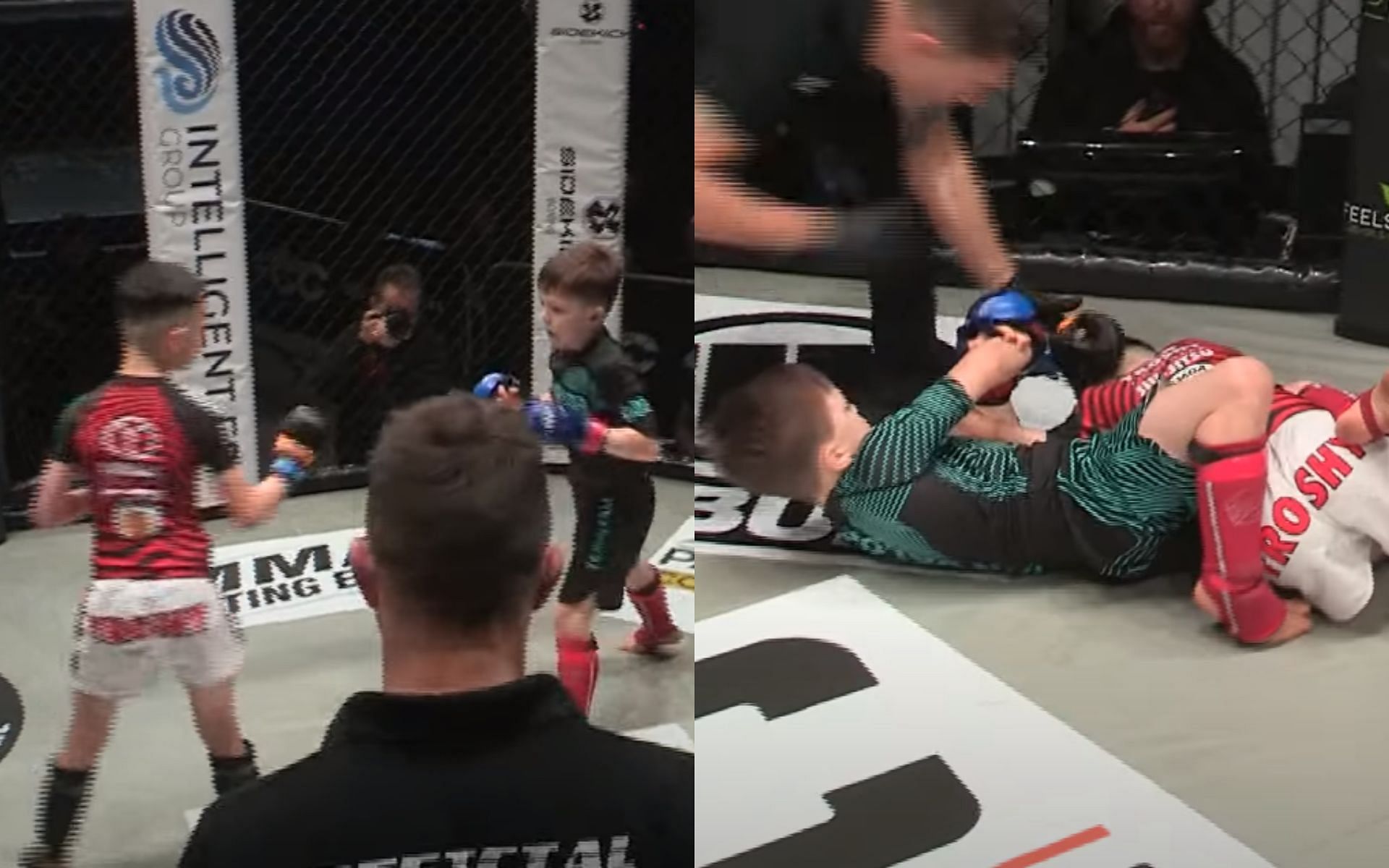 UFC WATCH 8-year-old puts perfect kimura on opponent in UFC Fight Pass MMA league