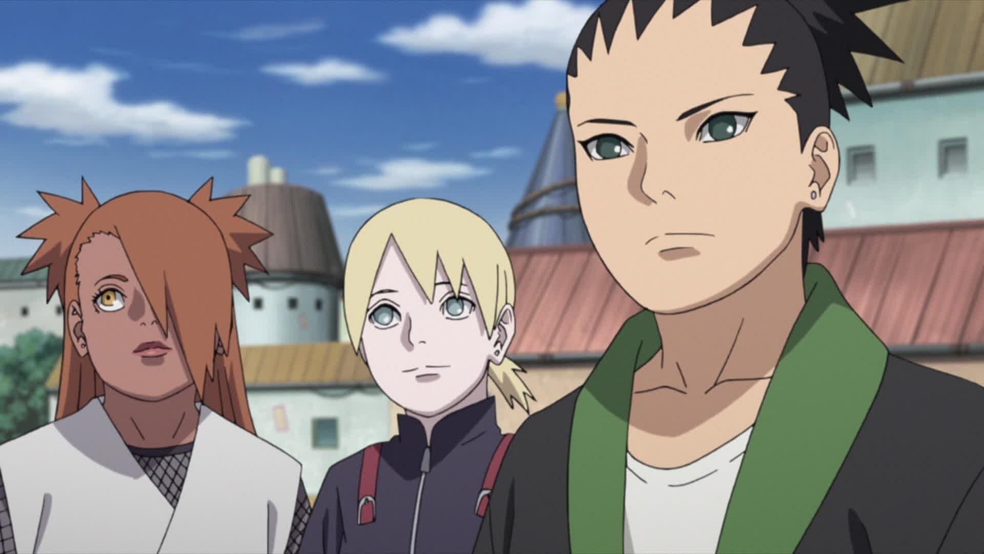 Shikadai, Inojin and ChoCho (Image via Studio Pierrot)