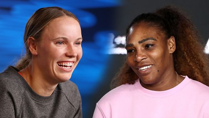 Caroline Wozniacki thanks Serena Williams for sending her NFL Super Bowl 2023 pre-game gift box