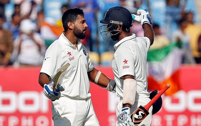 3 most memorable partnerships between Murali Vijay and Cheteshwar Pujara in Test cricket