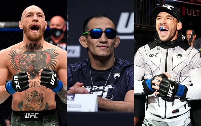 Tony Ferguson congratulates Conor McGregor and Michael Chandler for TUF and subsequent fight
