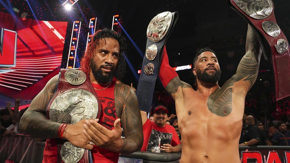 The Usos are the current reigning WWE Undisputed Tag Team Champions