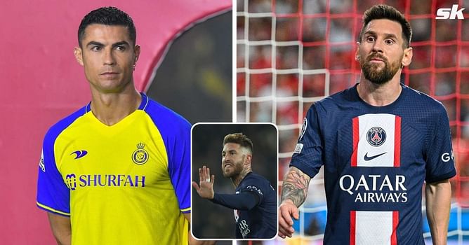 PSG superstar Sergio Ramos claims Lionel Messi is the best footballer of all time