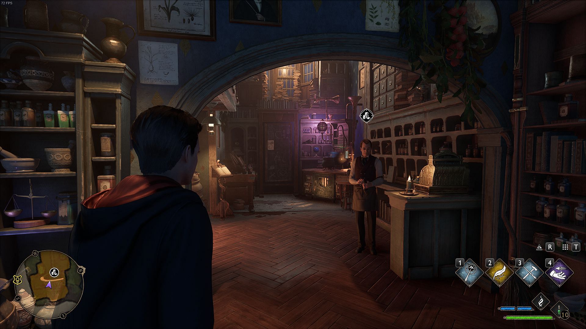 Inside Pippin&rsquo;s Potions (Image via Avalanche Software)