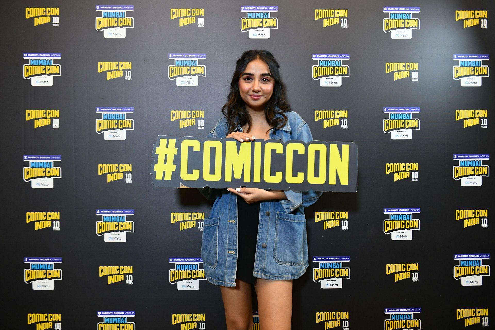 Prajakta Koli at Mumbai Comic Con 2023 (Image via event)
