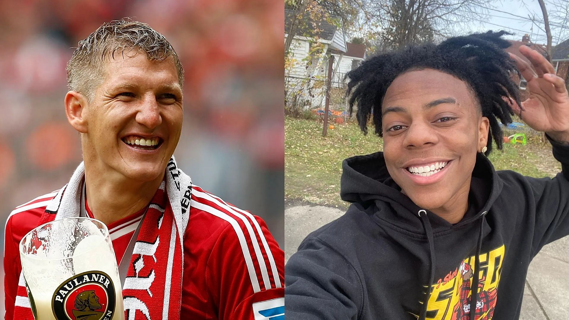 Schweinsteiger finds IShowSpeed