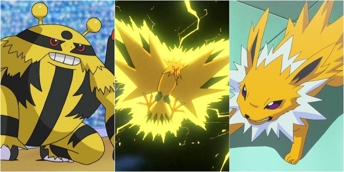 all electric pokemon