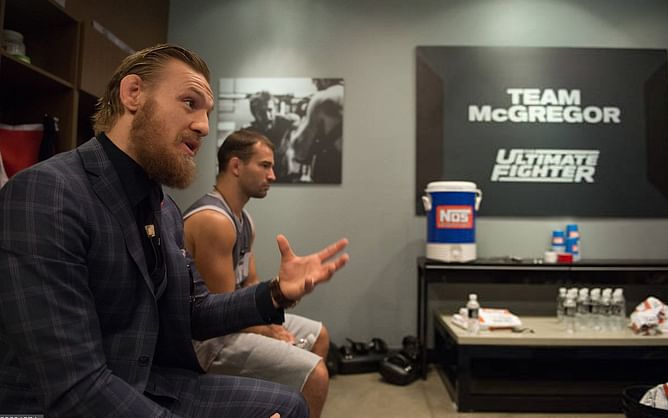 Former UFC lightweight champion reacts to the idea of coaching opposite Conor McGregor on TUF