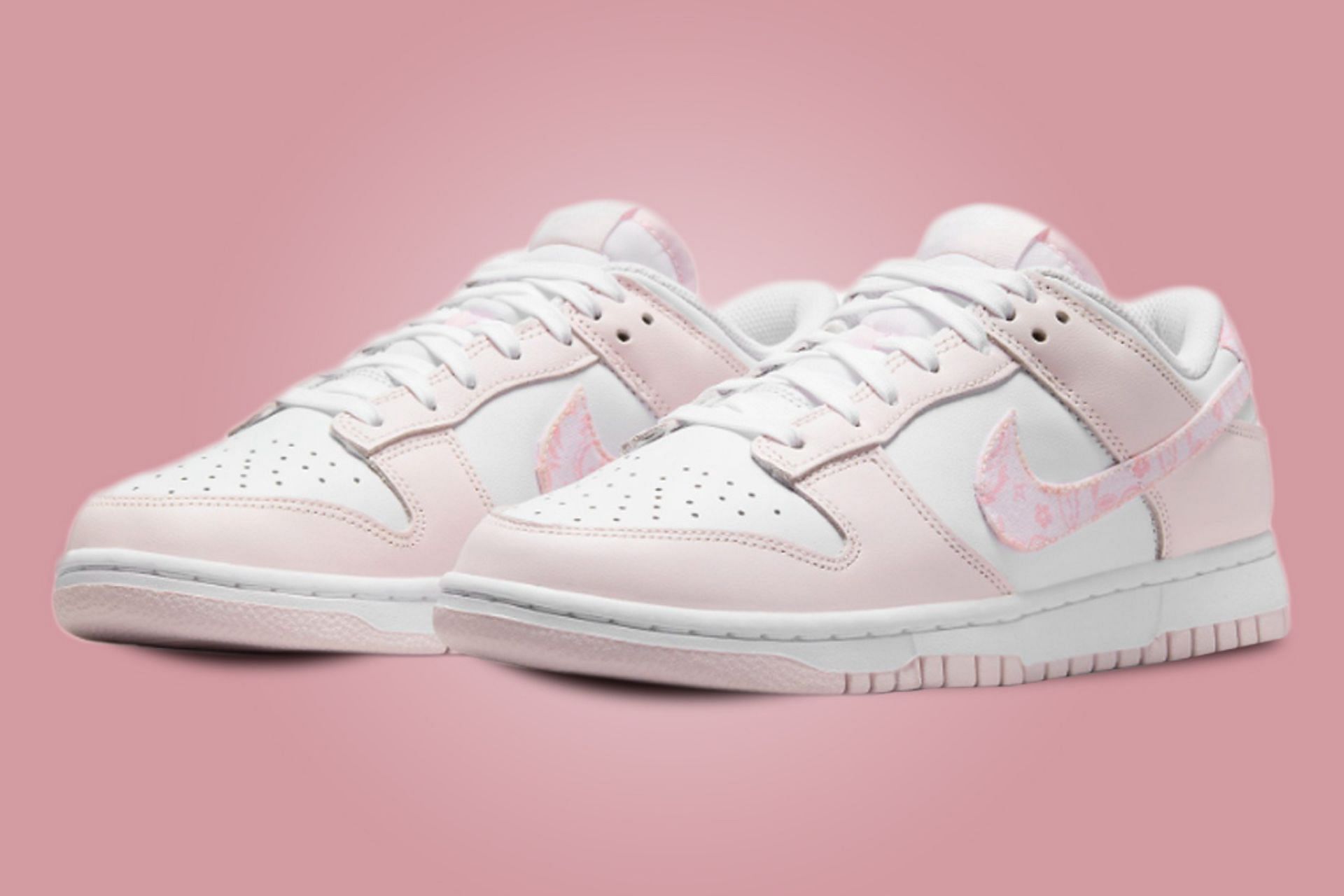 Pink Paisley: Nike Dunk Low “Pink Paisley” shoes: Where to buy