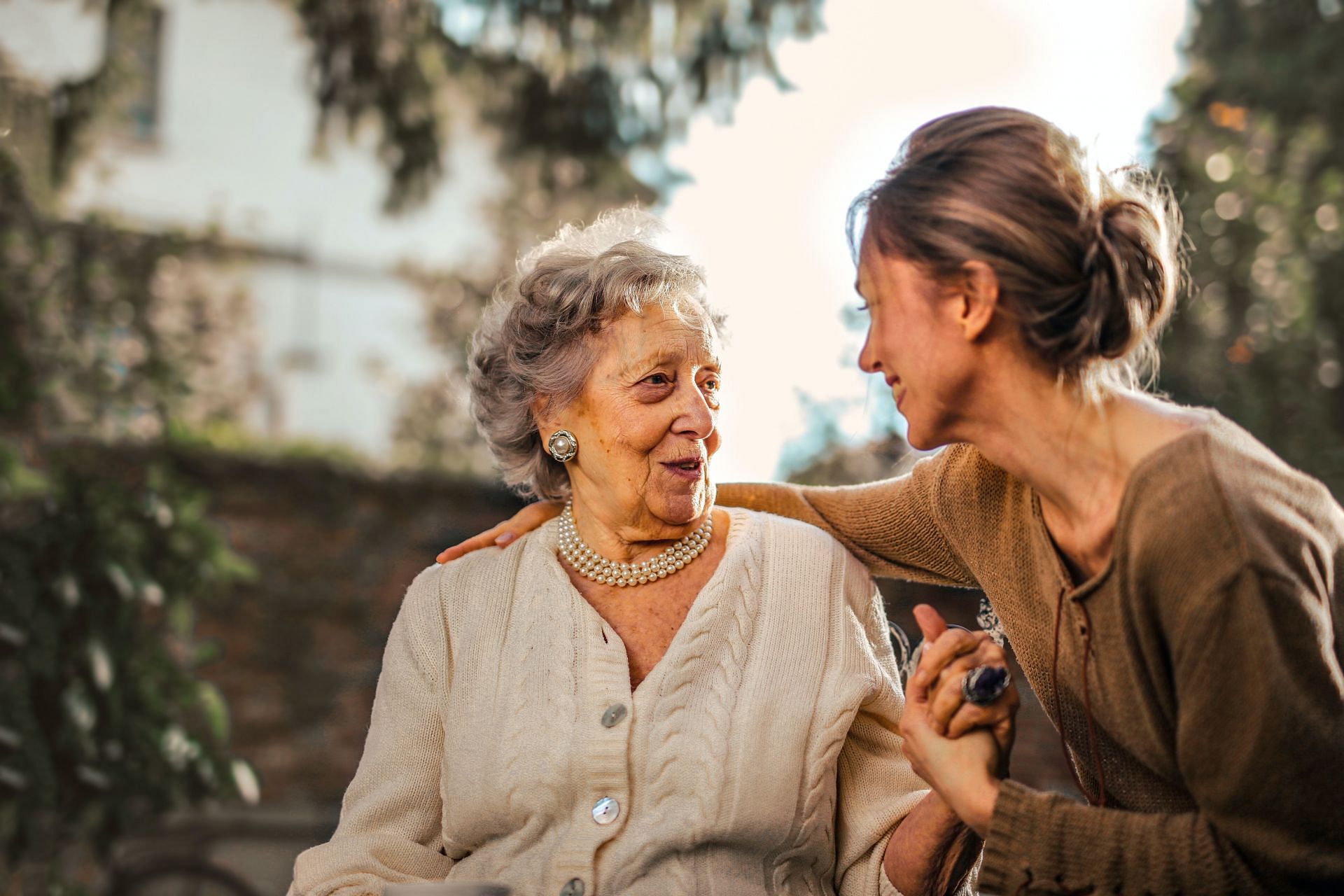 Aging is one of the most common causes of bags under your eyes. (Image via pexels/Andrea Piacquadio)