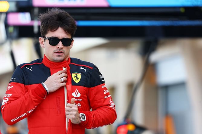 Charles Leclerc does not think a change of tire will 'help or hurt' Ferrari