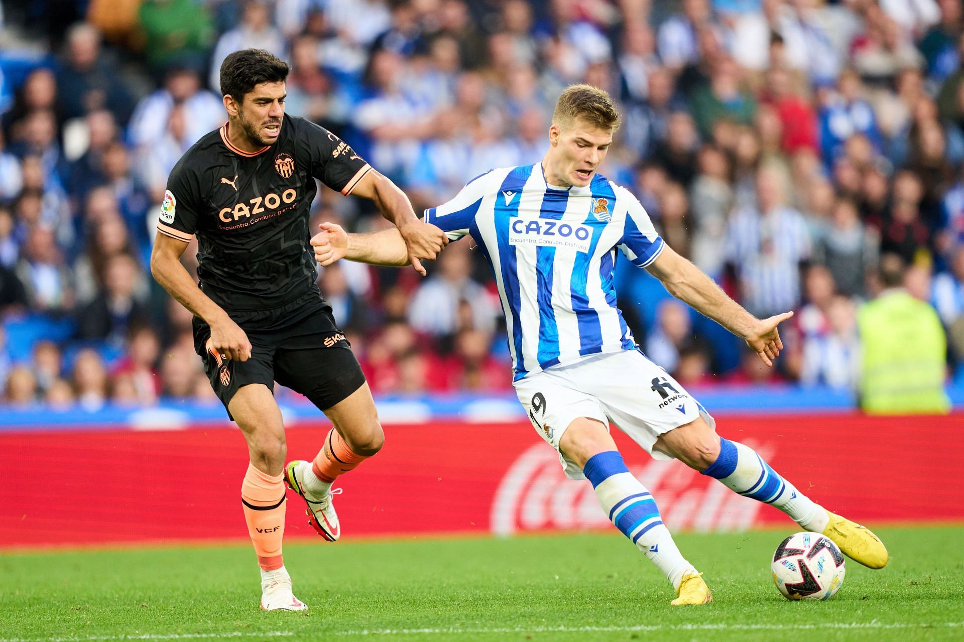 Real Sociedad v Valencia CF - LaLiga Santander