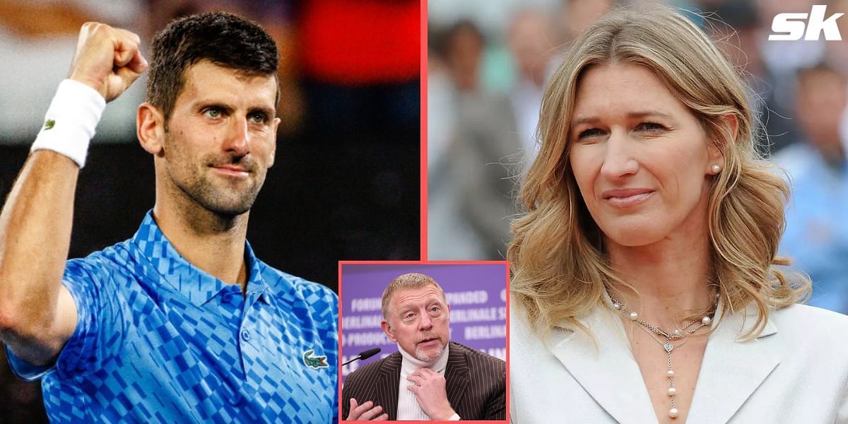 Boris Becker comments on Novak Djokovic breaking Steffi Graf