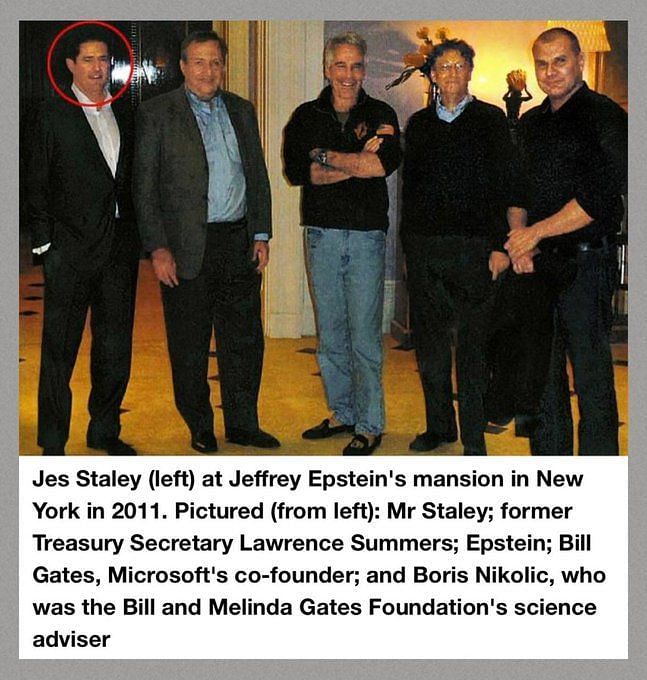 Who Is Jes Staley Jeffrey Epstein Snow White Emails Spark Mass Outrage 