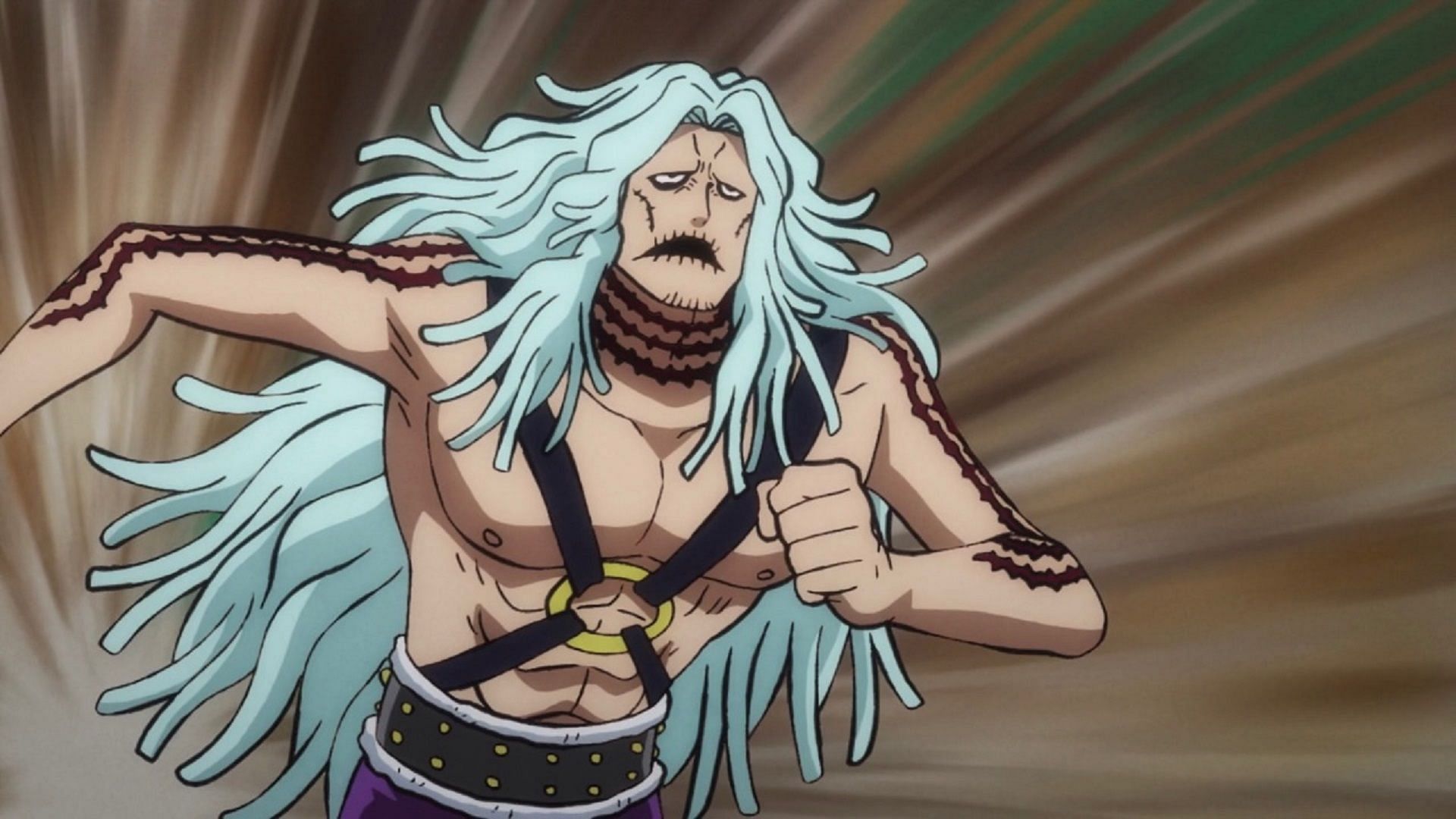 Heat, the third strongest member of Kid Pirates (Image via Toei Animation, One Piece)
