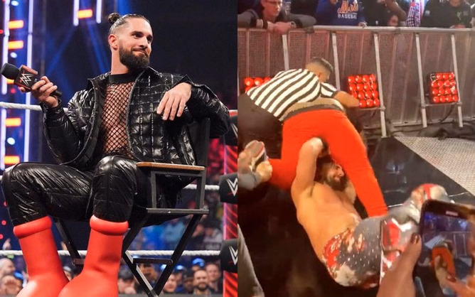 WWE Superstar Seth Rollins sends a cheeky message with a throwback to a horrifying fan attack on RAW