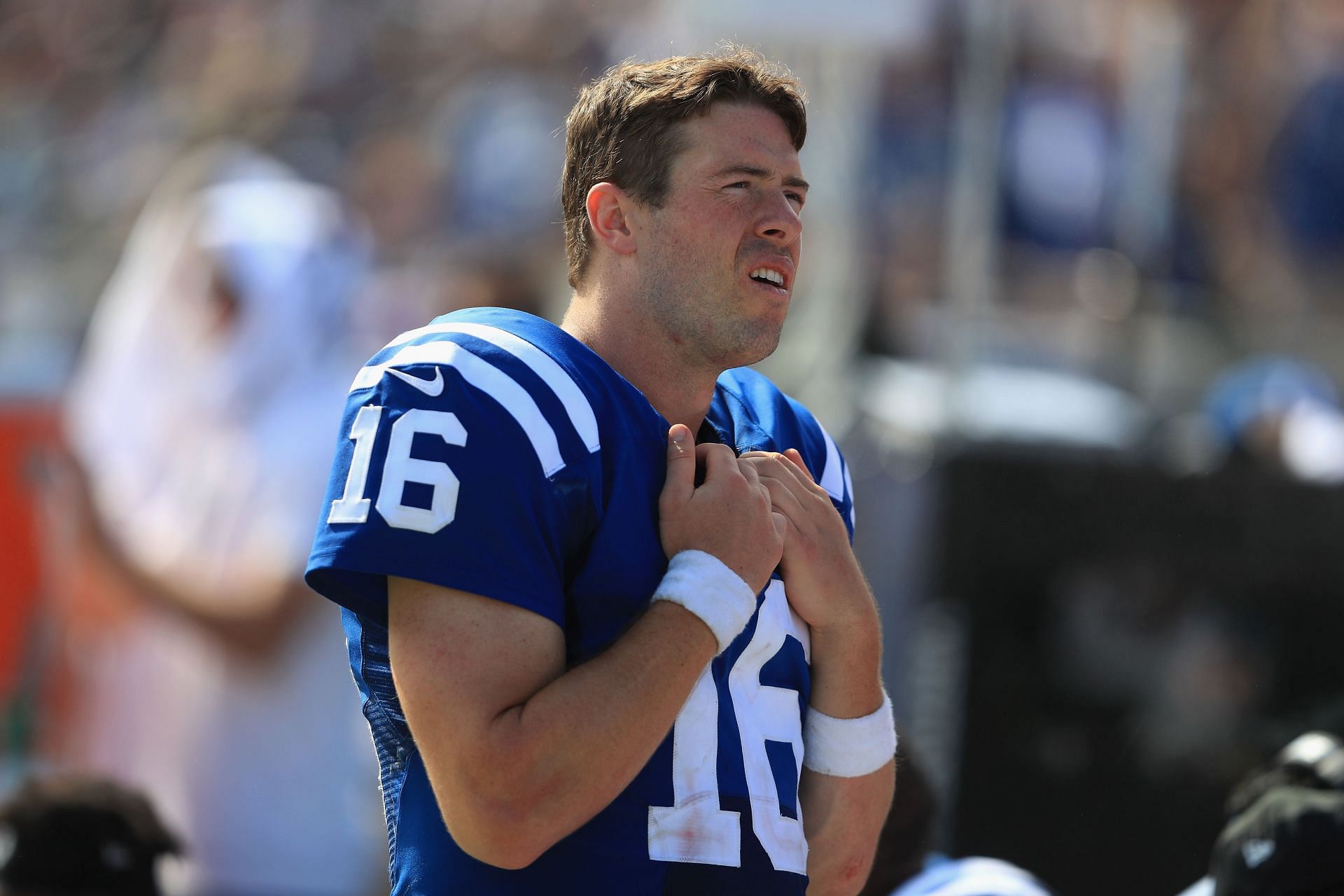 Tolzien with the Indianapolis Colts