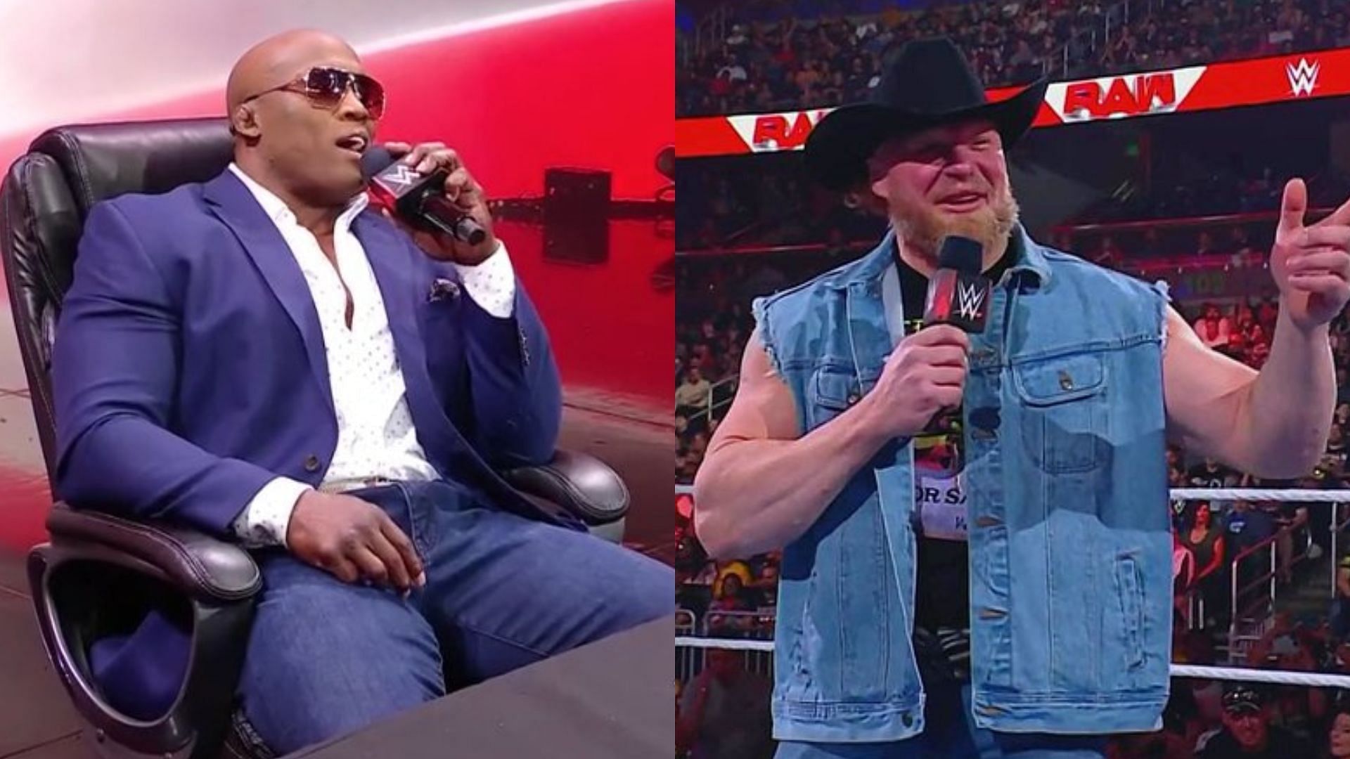 Bobby Lashley and Brock Lesnar were involved in another major segment on RAW